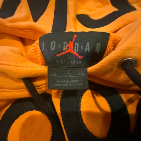 Air Jordan x Nina Chanel Abney Hoodie Orange Size XXL NEW WITHOUT TAGS - Picture 4 of 11